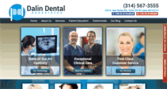 Desktop Screenshot of dalindental.com